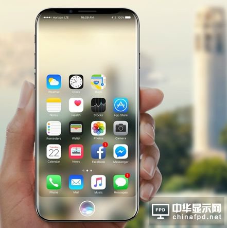 iPhone 8全面屏曝光 OLED進(jìn)駐大眾視野