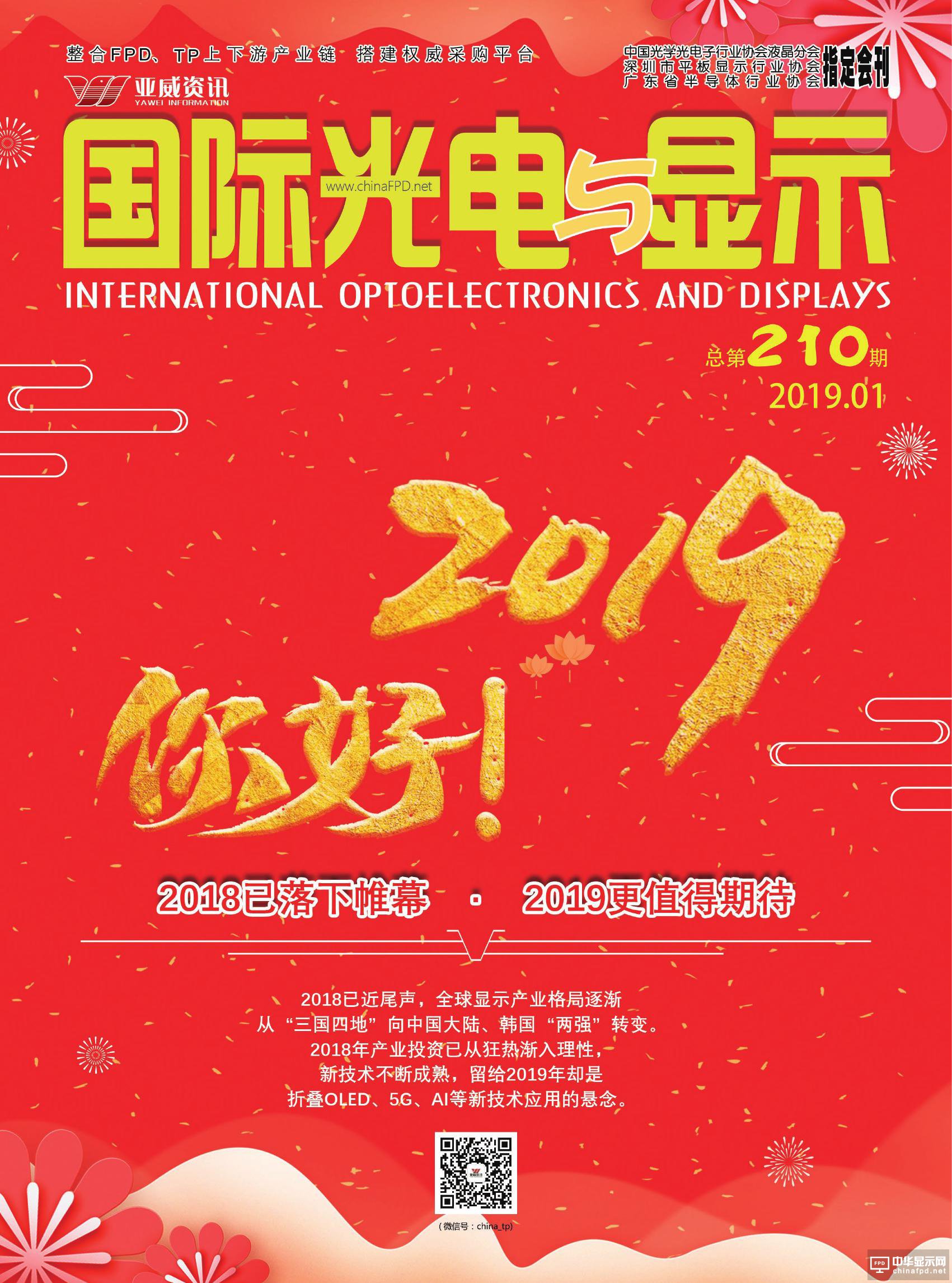 國際光電與顯示（2019.01）