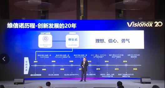 維信諾在昆山舉行2021年創新大會