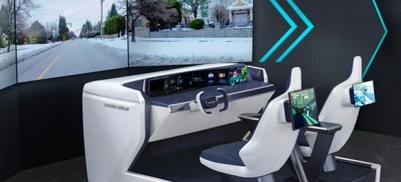 三星顯示將混合OLED技術應用于汽車顯示屏