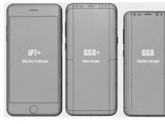 Galaxy S8灏哄灏嶆瘮鍦栨洕鍏� iPhone 7鐩稿舰瑕嬬祤