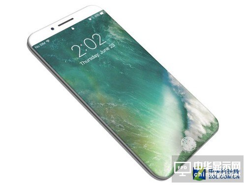 iPhone8 OLED屏概念圖