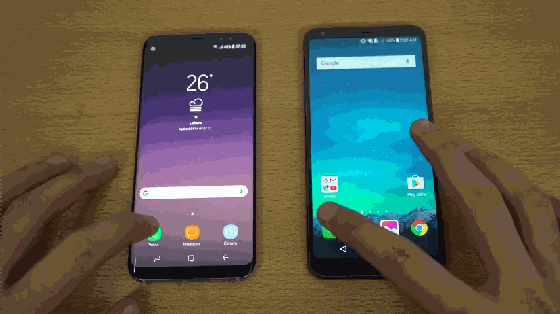 三星S8對比LG G6：驍龍835的優勢不明顯