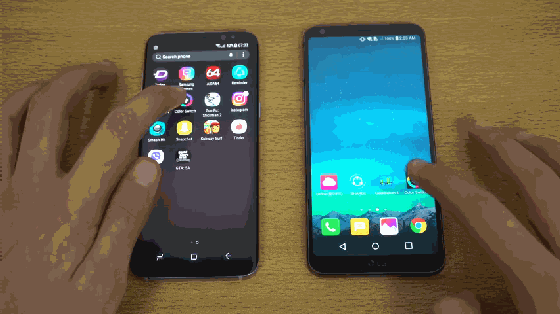 三星S8對比LG G6：驍龍835的優勢不明顯