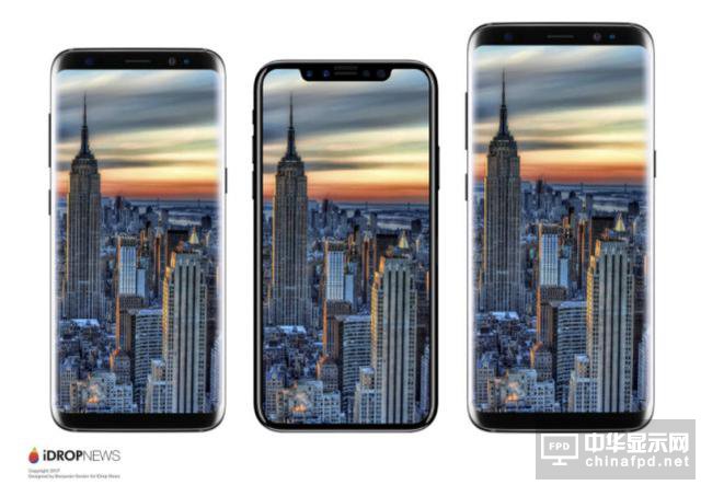 5.8英寸全面屏！蘋果代工廠員工確認iPhone 8變大