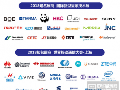 DISPLAY CHINA 2018聯(lián)手MWCS共同打造顯示科技盛宴