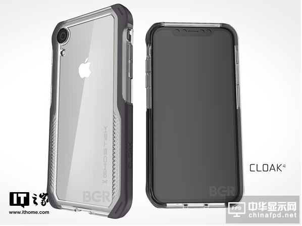 蘋果6.1英寸LCD屏iPhone X外觀首曝光：下巴更寬