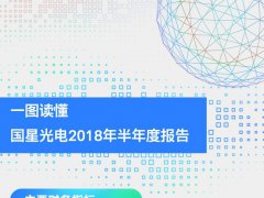 一圖讀懂 | 國星光電2018年半年度報告