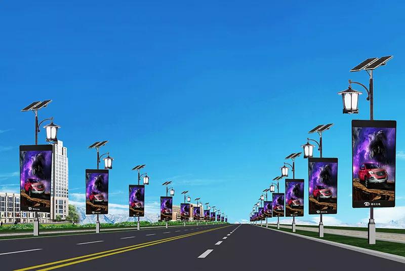 LED燈桿屏與LED廣告機為何發展如此迅猛