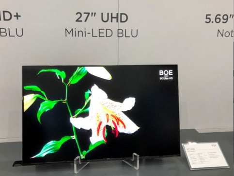 2025年，Mini LED電視出貨量預計市占將達到10％
